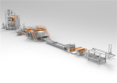 एलवीटी फ़्लोर प्रोडक्शन लाइन