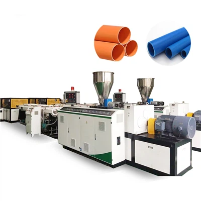 पीवीसी डबल पाइप एक्सट्रूज़न लाइन